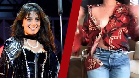 camila cabello nip slip|Camila Cabello accidentally flashes nipple after wardrobe。